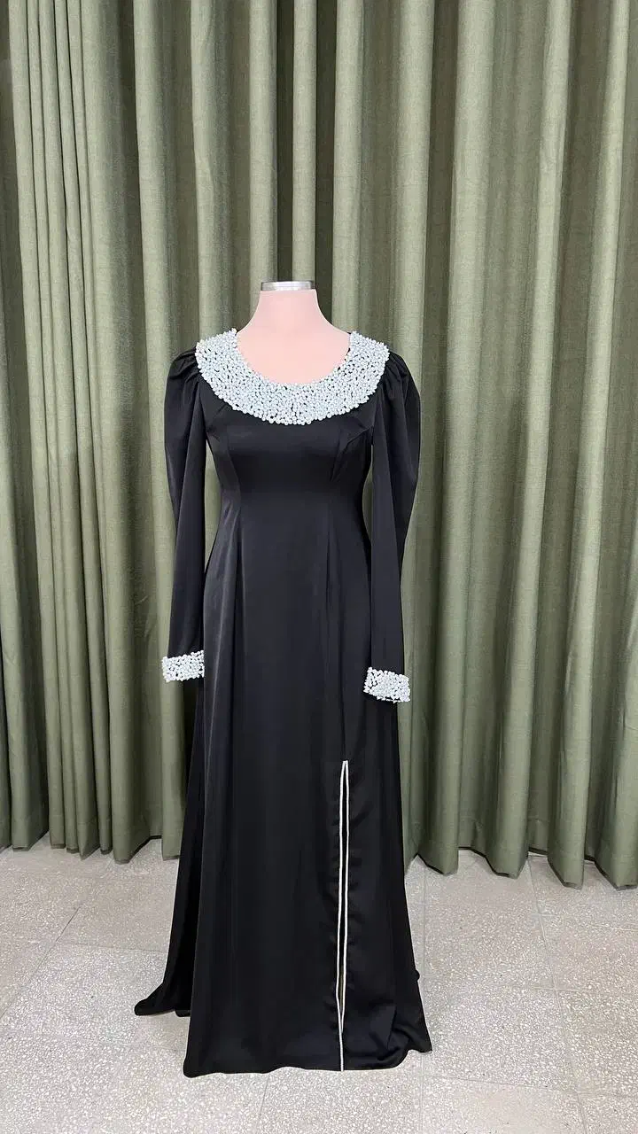 لباس مجلسی مروارید دوزی شده|لباس|قم, سراجه|دیوار