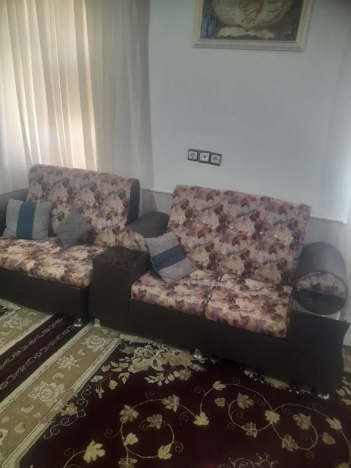 مبل در حد نو سالم و تمیز...|مبلمان خانگی و میز عسلی|اسحاق آباد, |دیوار