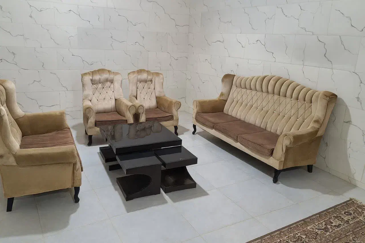 مبل هفت نفره با میز|مبلمان خانگی و میز عسلی|یزد, |دیوار