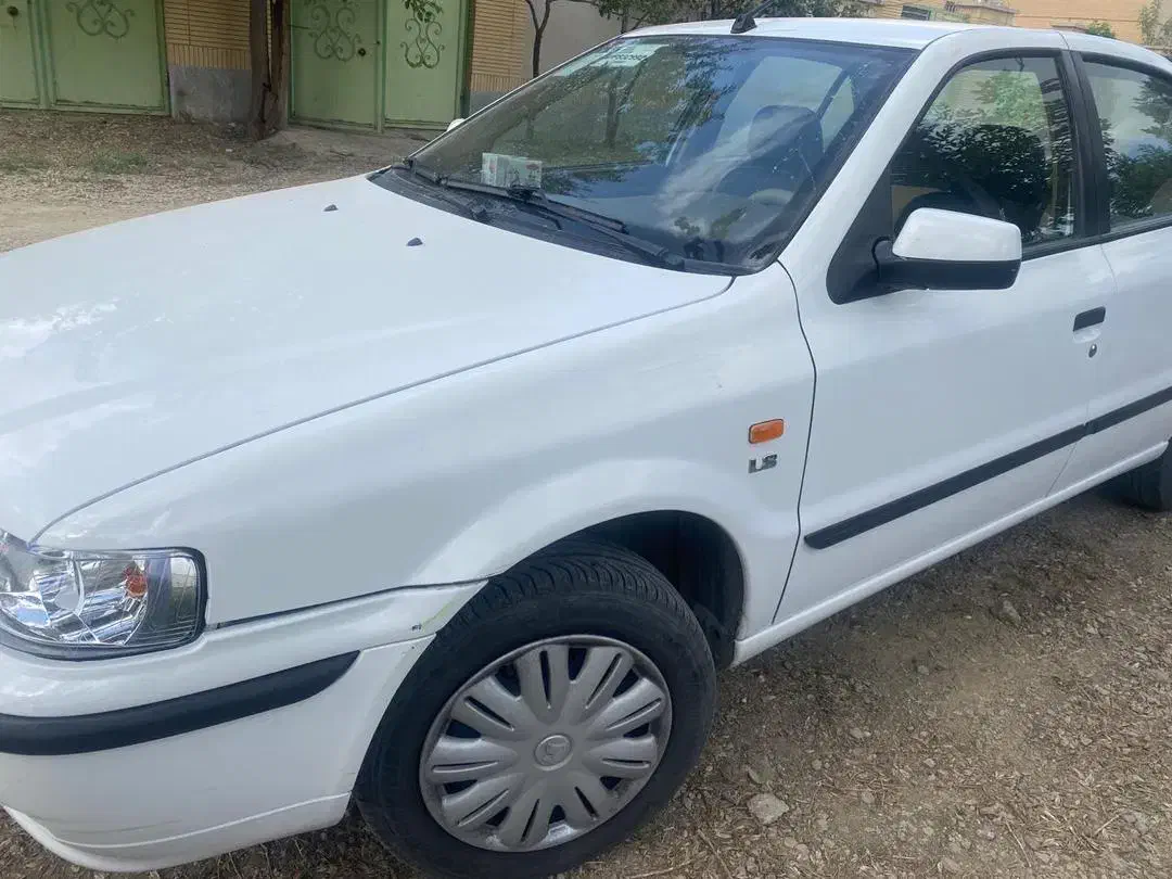 سمند ال ایکس مدل ۱۴۰۰ سفید رنگ|خودرو سواری و وانت|بجنورد, |دیوار