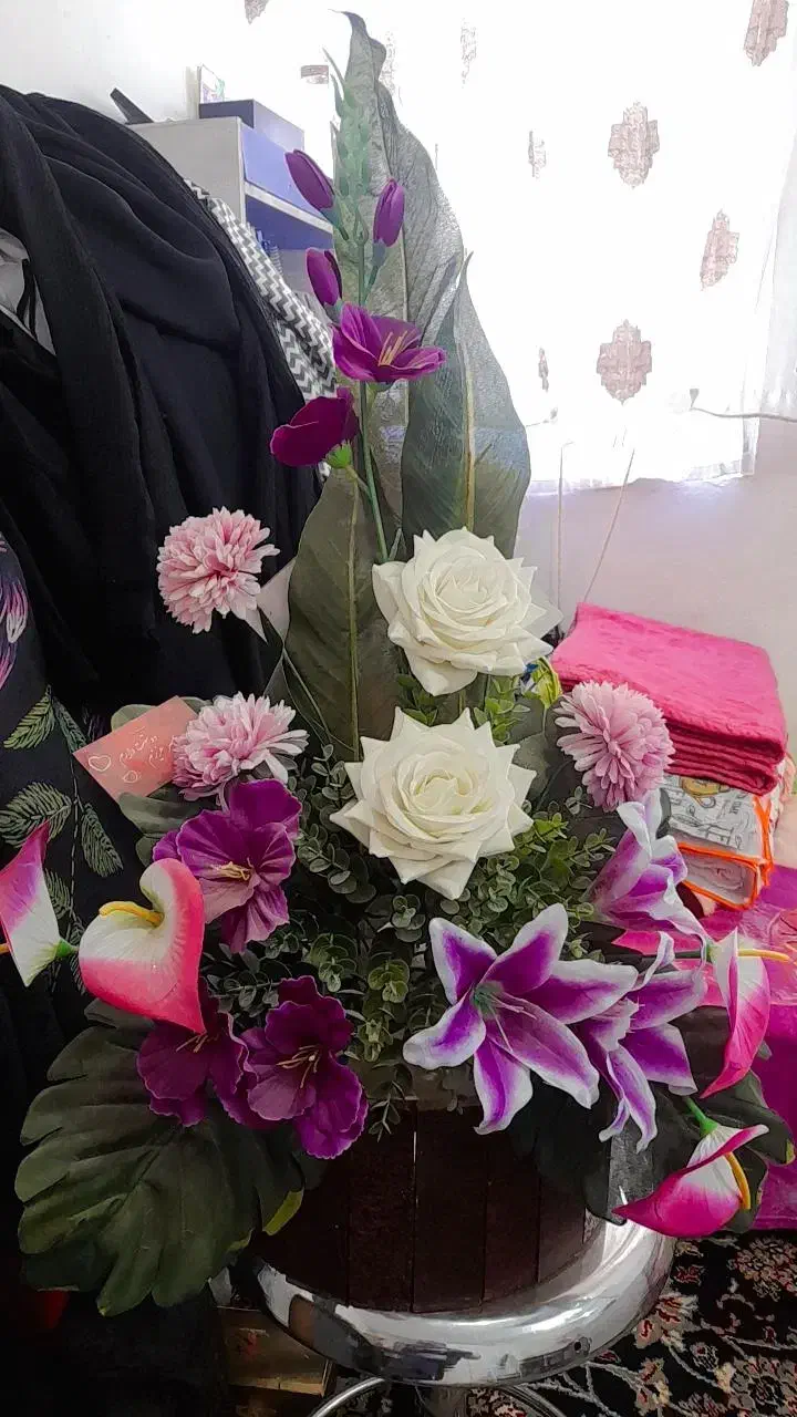 گل تزیینی، خواستگاری ، مراسمات|گل مصنوعی|گناباد, |دیوار