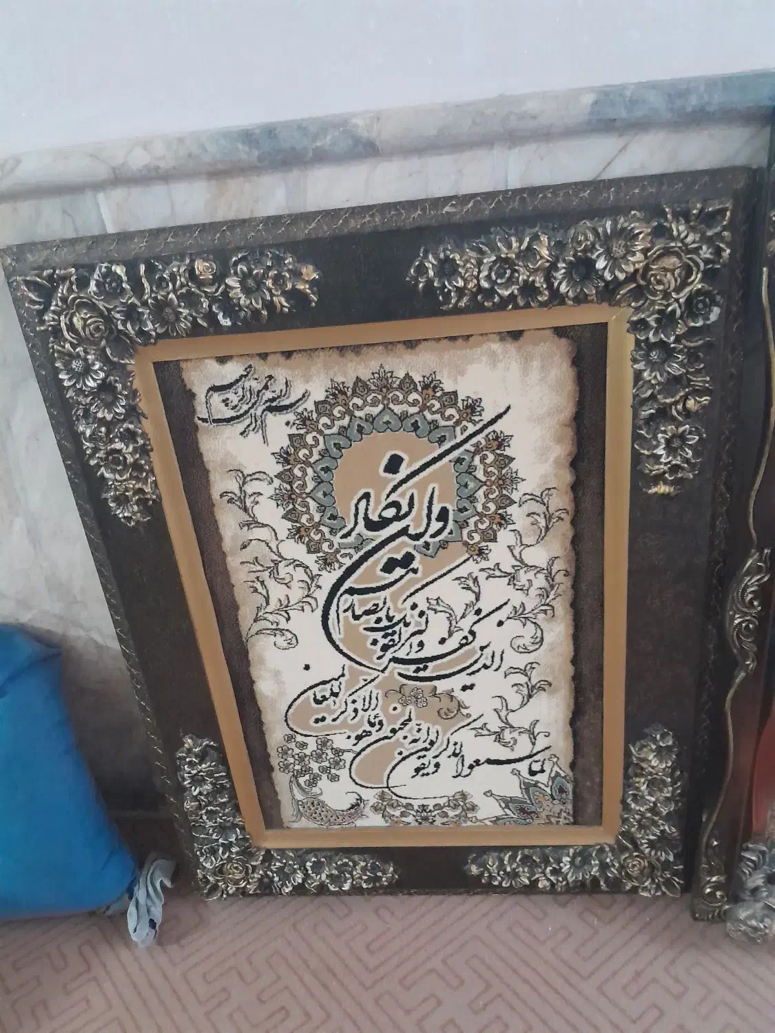 دوعدد تابلو فرش|تابلو فرش|مشهد, انقلاب|دیوار