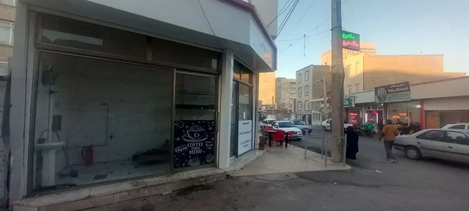 مغازه ۲ نبش بر خیابان اصلی حسینیه در قیام|اجارهٔ مغازه و غرفه|اردبیل, |دیوار