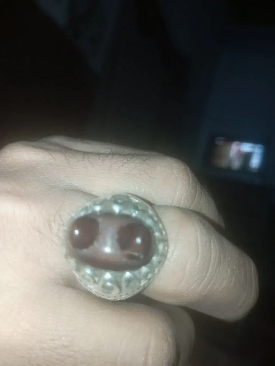 انگشتردوکوهانه نقره اصل|جواهرات|جالق, |دیوار