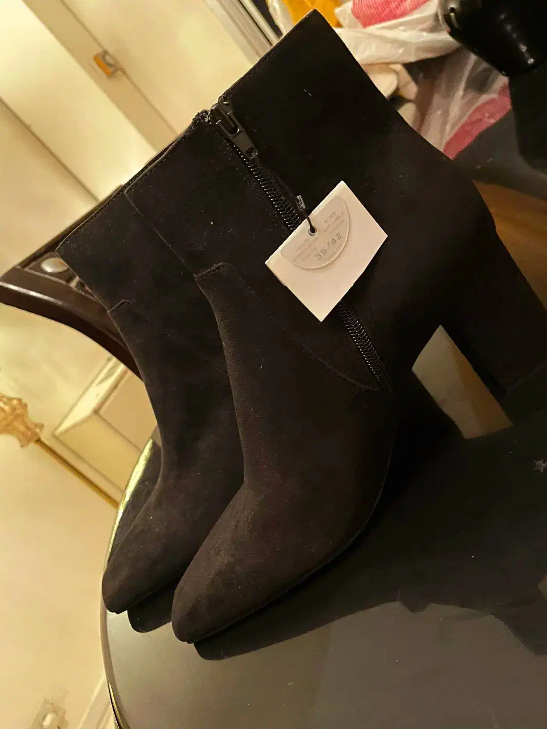 یکجفت نیم بوت جیربرند مشهور منگو اصل ترک سایز۴۰|کیف، کفش، کمربند|تهران, شهرک آپادانا|دیوار