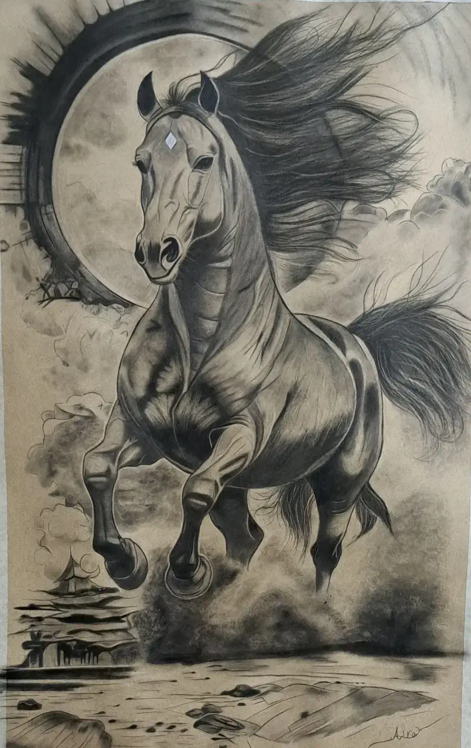 آموزشگاه نقاشی باران هنر|خدمات آموزشی|خرمآباد, |دیوار