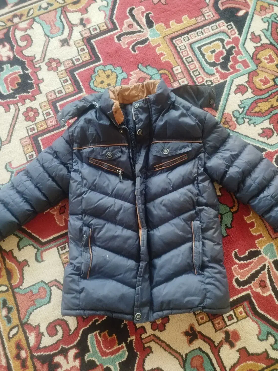 کاپشن  خیلی گرم ۱۰ ساله|کفش و لباس بچه|تبریز, |دیوار