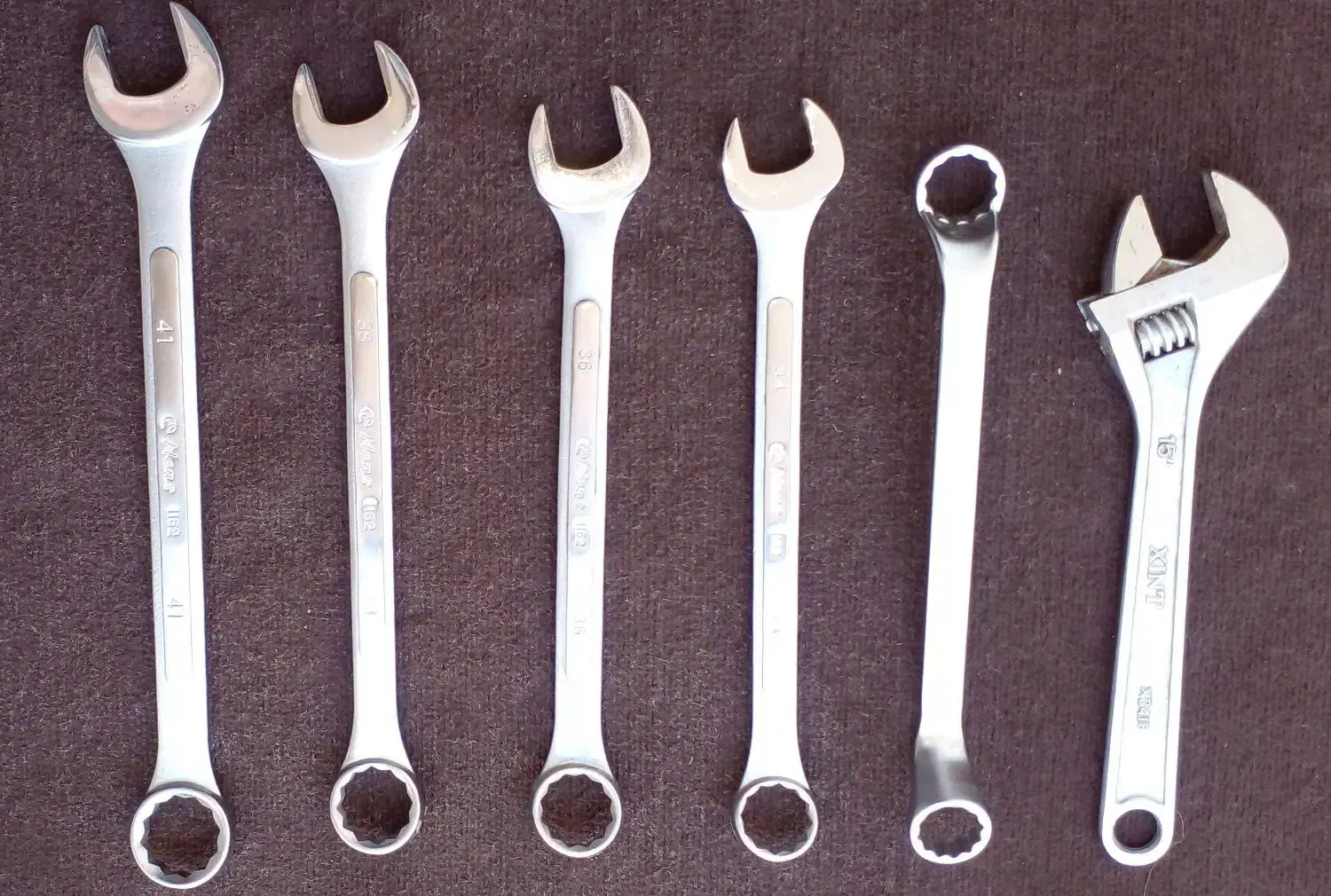 فروش آچار آلات و آچار بکس نو نو سایز بزرگ|ابزارآلات|دزفول, |دیوار