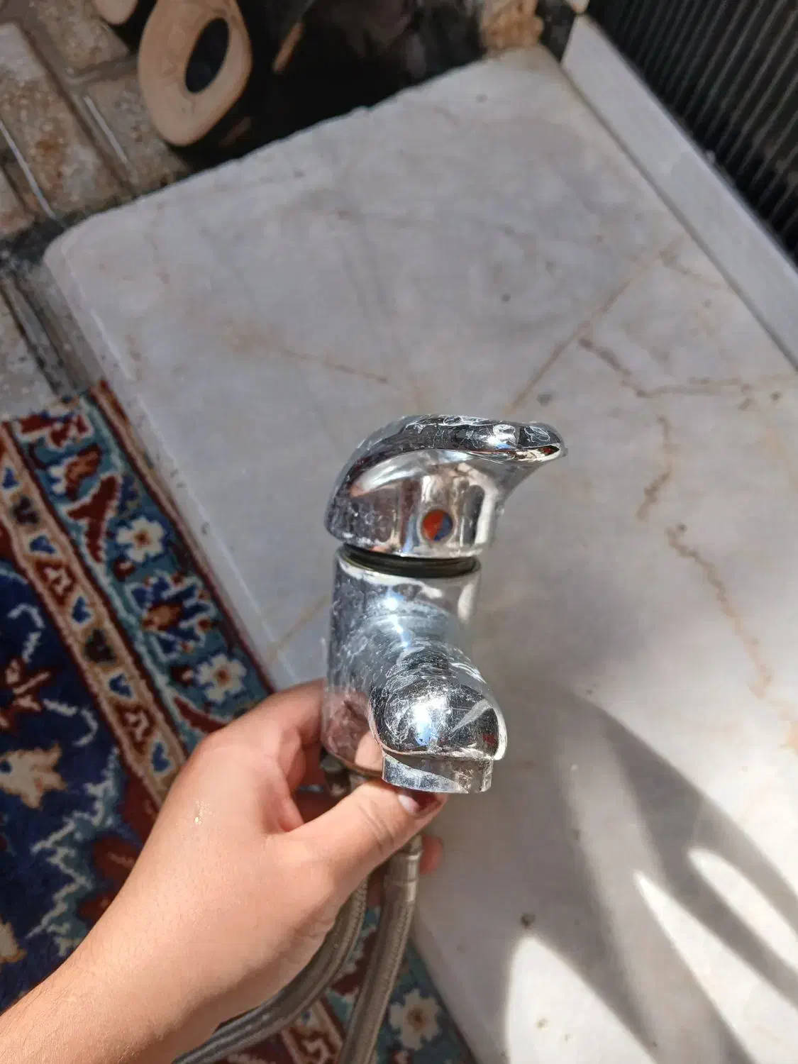 شیر اهرمی روشویی سالم|لوازم سرویس بهداشتی|کرمانشاه, |دیوار