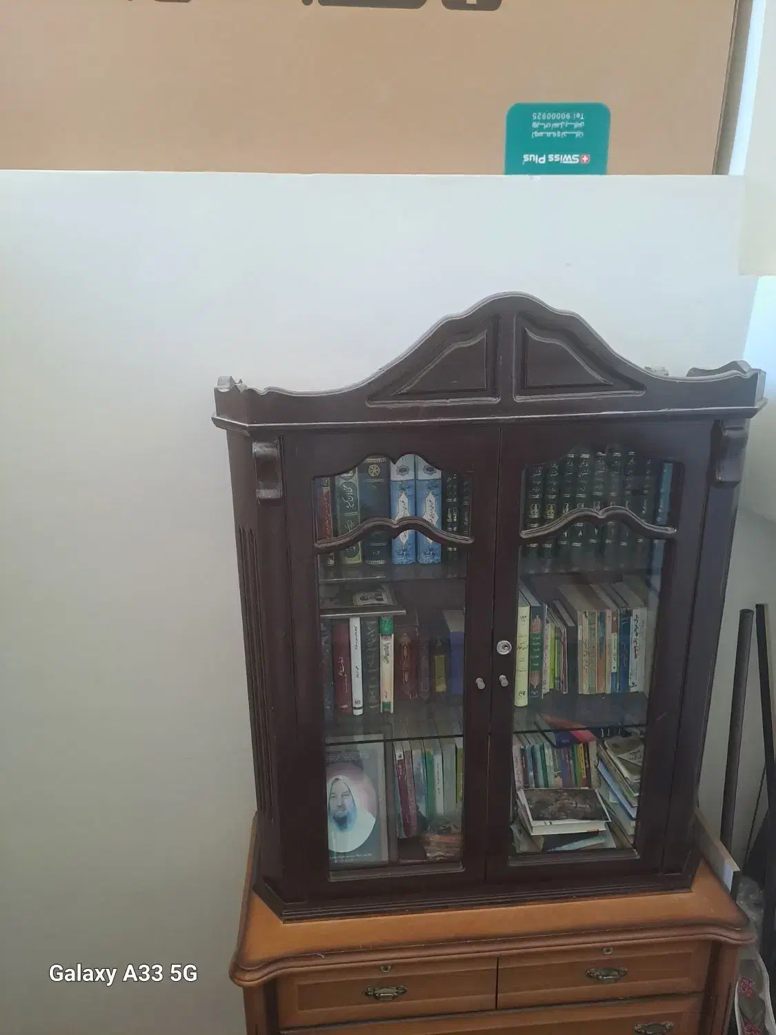 کتابخانه از جنس چوب گردو|کتابخانه، شلف، قفسههای دیواری|تبریز, |دیوار