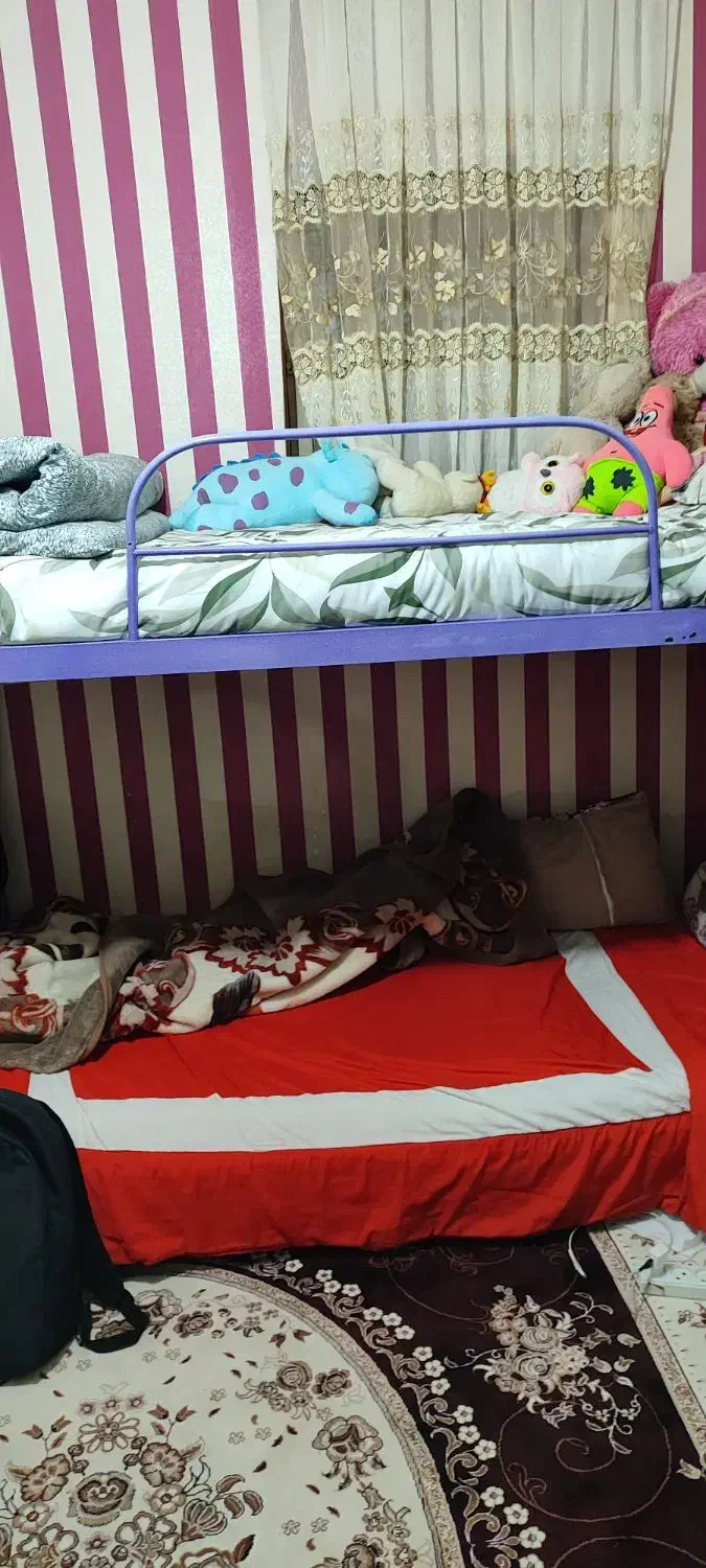 تخت دو طبقه|تخت و سرویس خواب|شهریار, ابراهیم‌آباد|دیوار