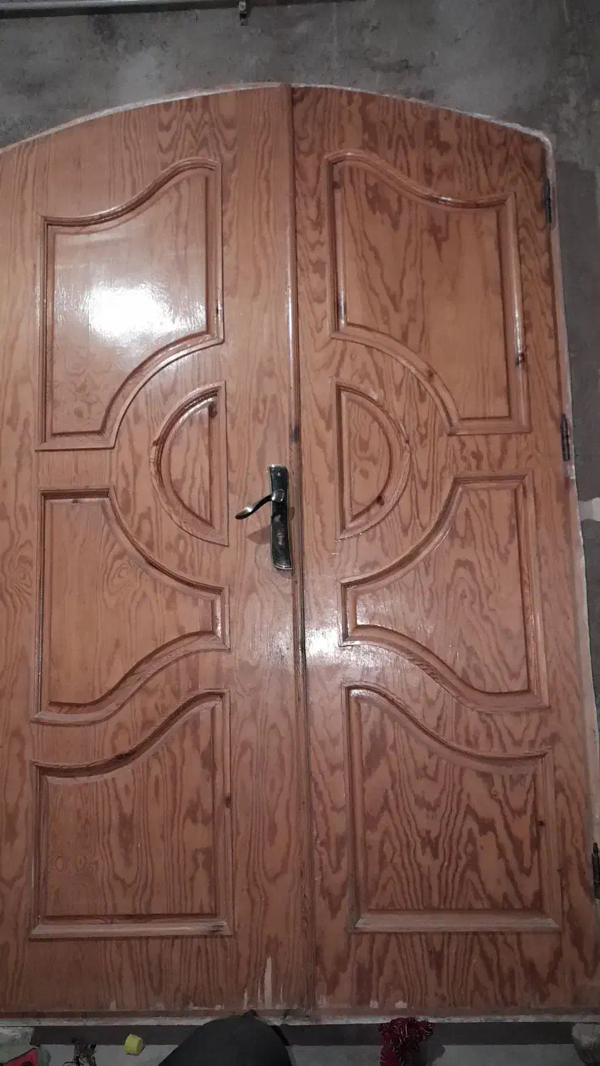 درب چوبی شکیل درب ورودی درب اصلی|مصالح و تجهیزات ساختمان|مزرعه کتول, |دیوار