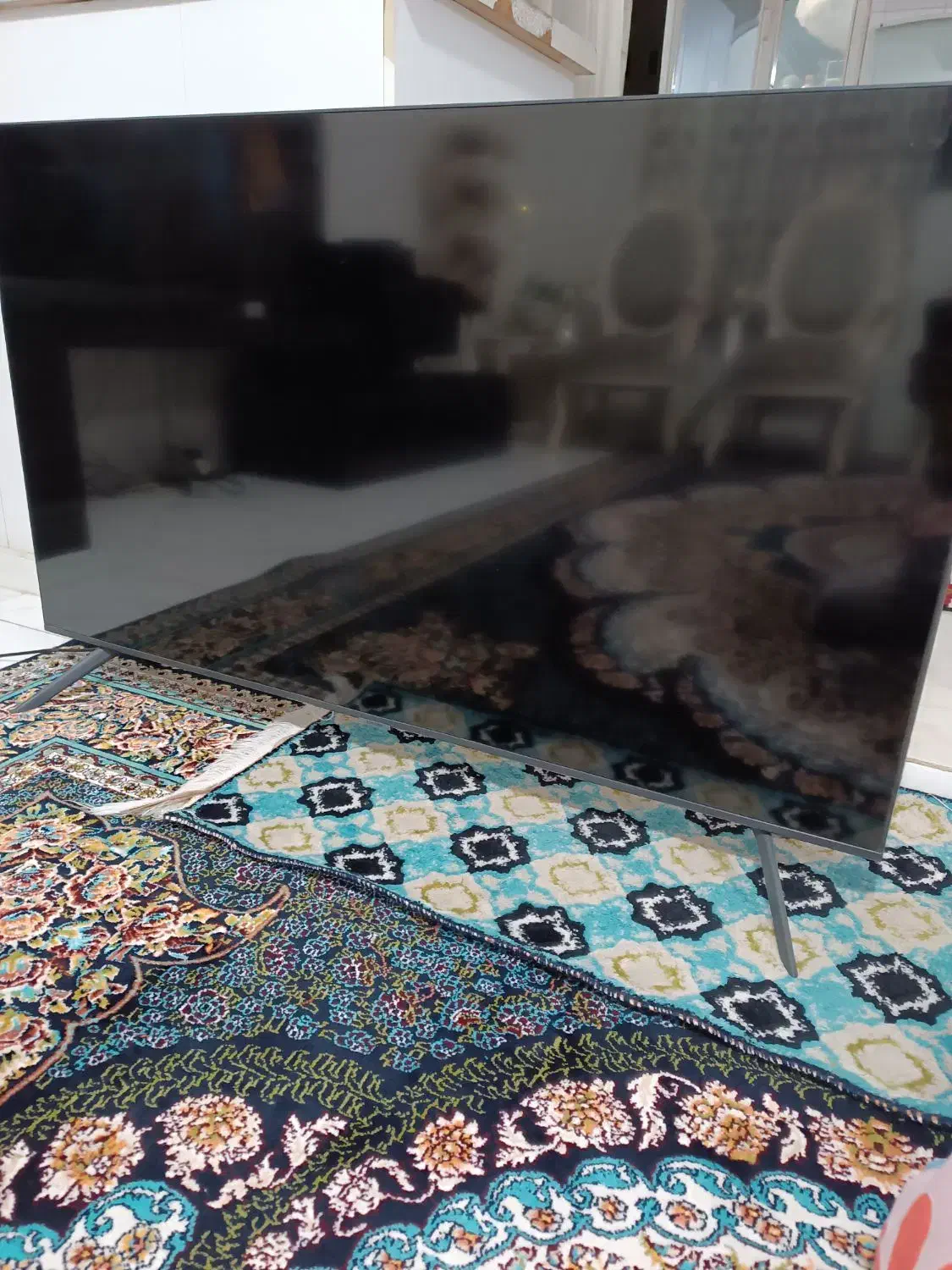 تلویزیون 50اینچ سامسونگ اصل کره پنل ضربه خورده|تلویزیون و پروژکتور|تهران, تهرانپارس شرقی|دیوار