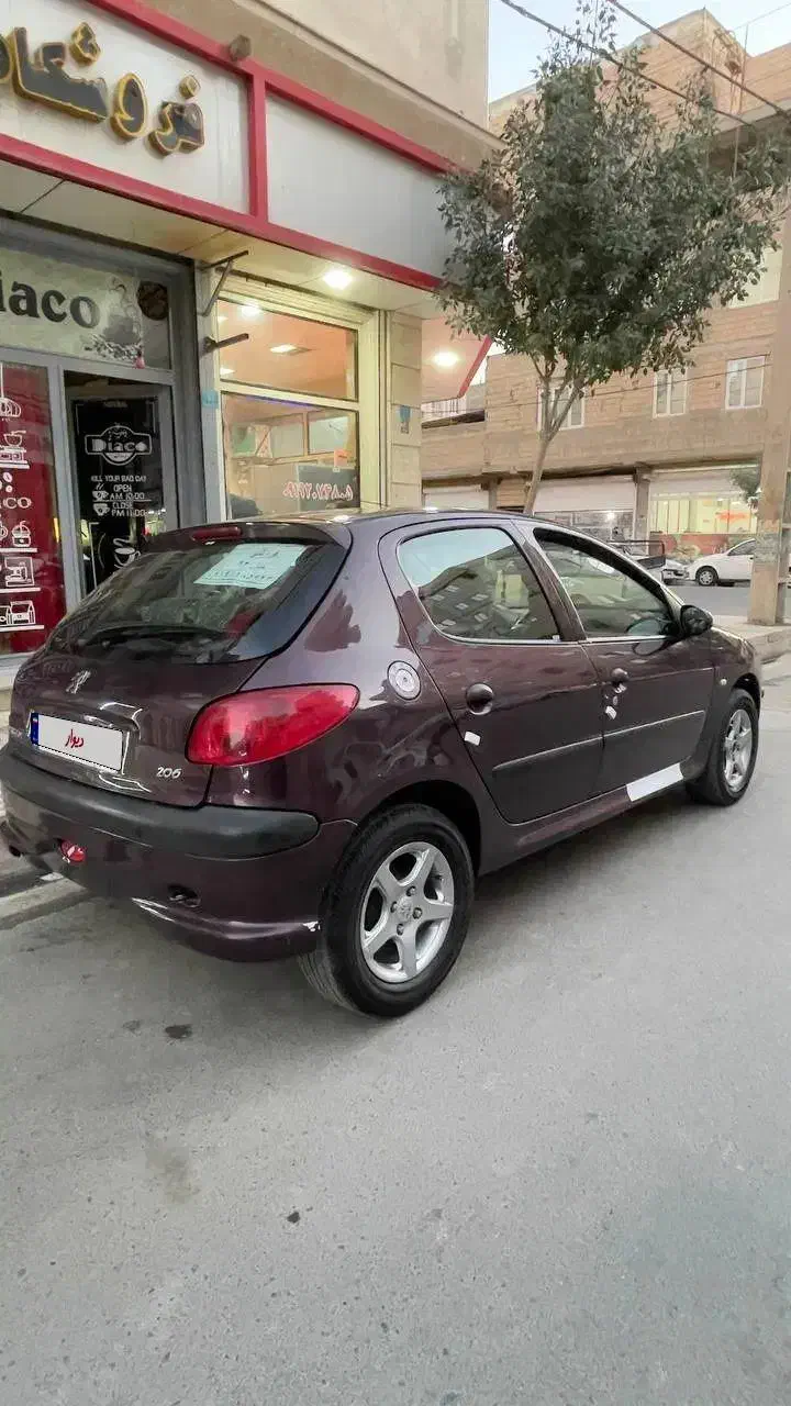 206مدل 94 تیپ 2|خودرو سواری و وانت|تهران, بهارستان|دیوار