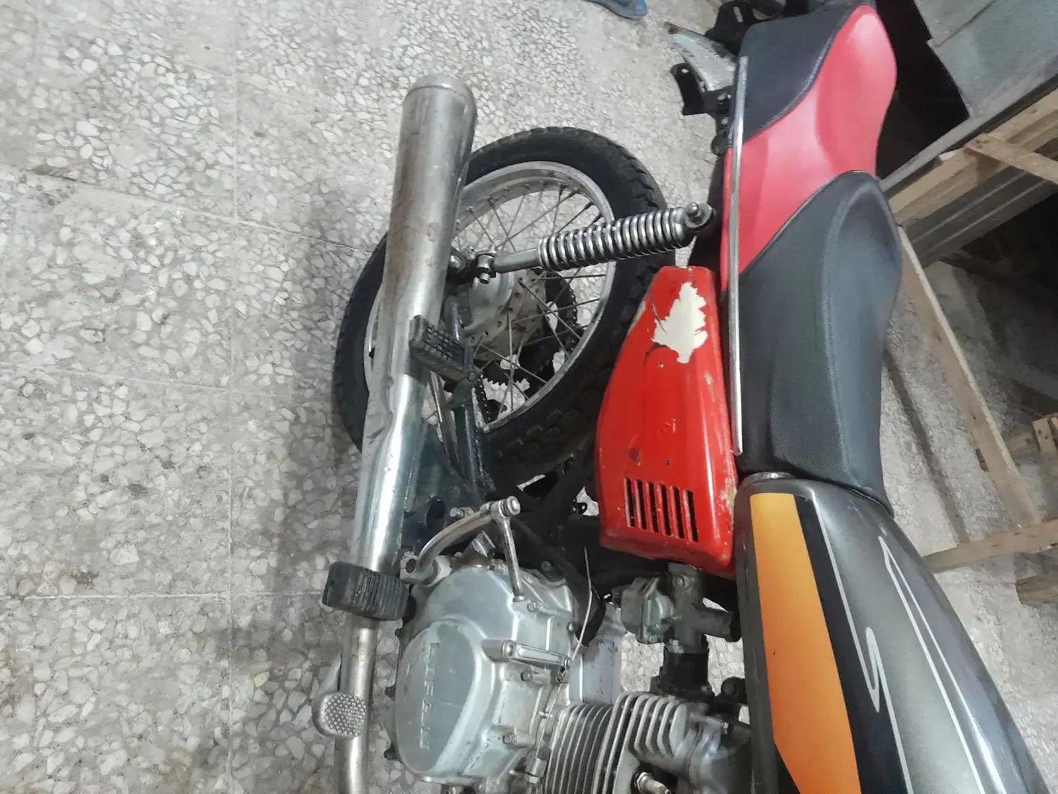 موتور هندا ۱۲۵|موتورسیکلت|احمدسرگوراب, |دیوار