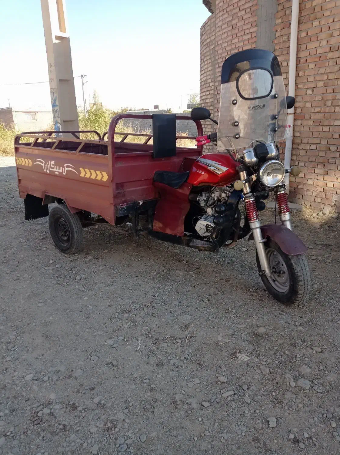 ماتور سه چرخه مدل93درحدصفر|موتورسیکلت|نقده, |دیوار