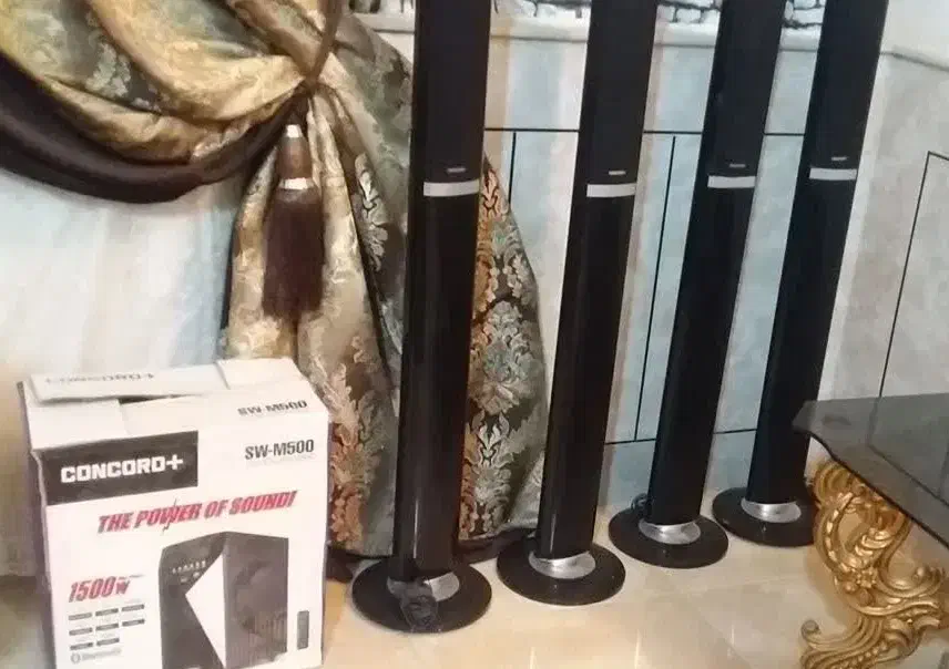 سینما خانواده|سیستم صوتی خانگی|کاشان, درب باغ|دیوار