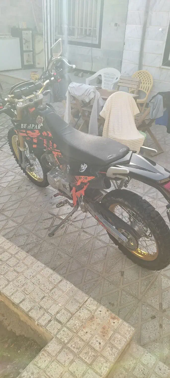 متور تریل  بهپر ۲۵۰|موتورسیکلت|بجنورد, |دیوار