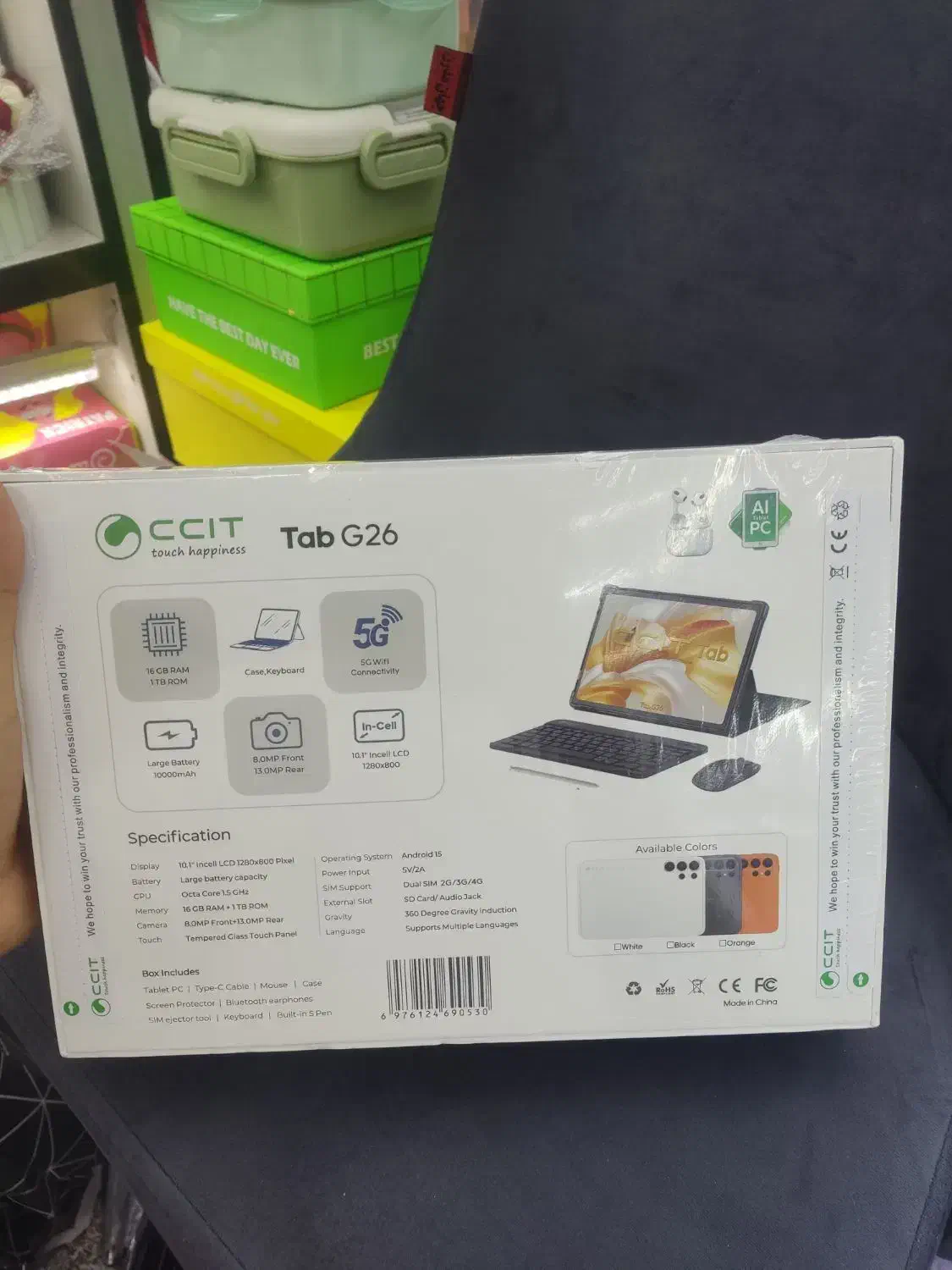 تبلت cclt مدل G26 اورجینال همراه قلم لمسی|تبلت|شیراز, معالی‌آباد|دیوار