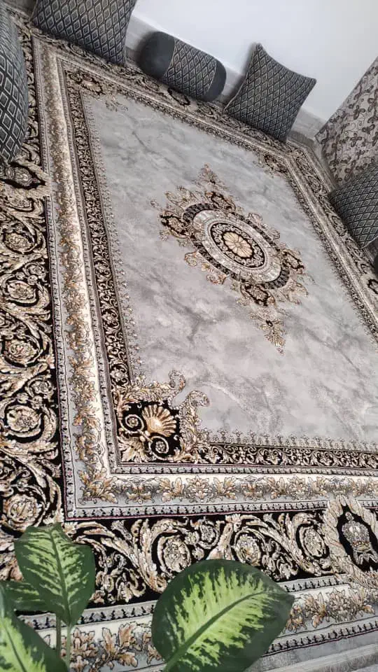 چهار تخته فرش ۹متری ورساچ هزار شانه  طلا کوب|فرش|ورامین, ورامین|دیوار