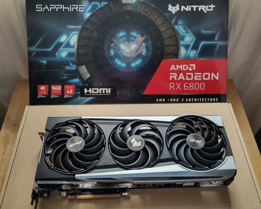 rx 6800 sapphire nitro plus 16gb کارت گرافیک|قطعات و لوازم جانبی رایانه|کرمان, |دیوار