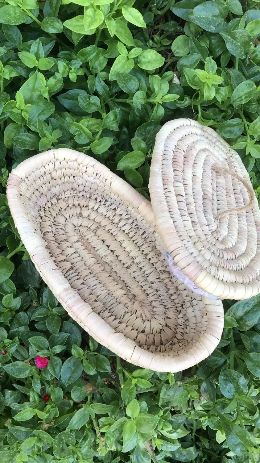 انواع سبدهای حصیری و گپو بافی|صنایع دستی و سایر لوازم تزئینی|گرگان, |دیوار