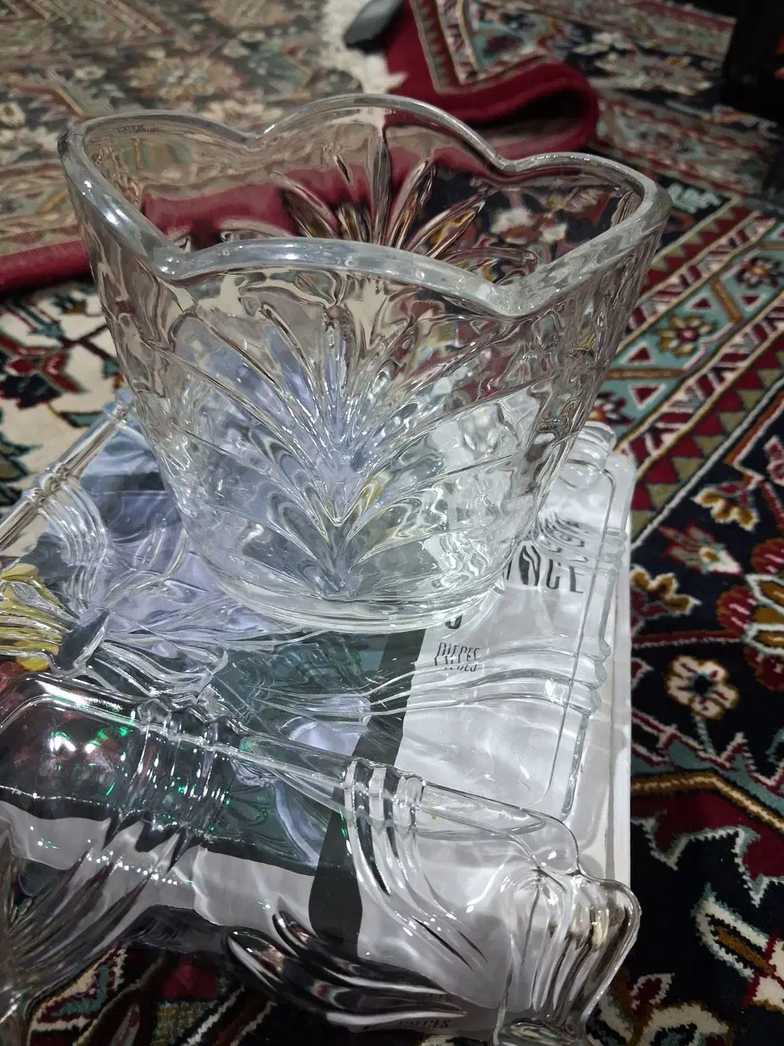 بشقاب میوه خوری شیشه ای|ظروف سرو و پذیرایی|یاسوج, |دیوار