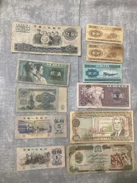 اسکناس خارجی|کلکسیون سکه، تمبر، اسکناس|رامسر, |دیوار