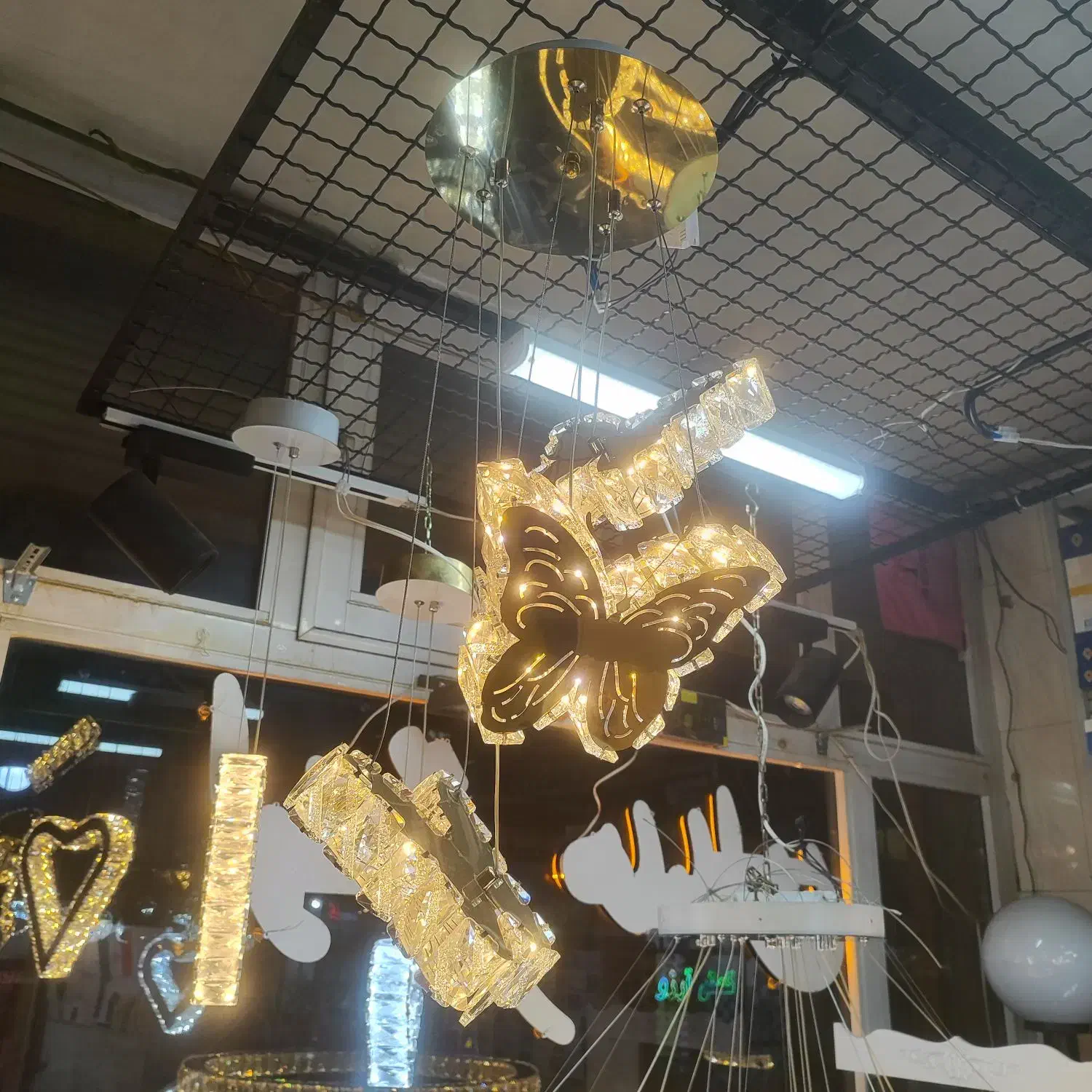 تولید لوستر کلیپسی|لوستر و چراغ آویز|اردبیل, |دیوار