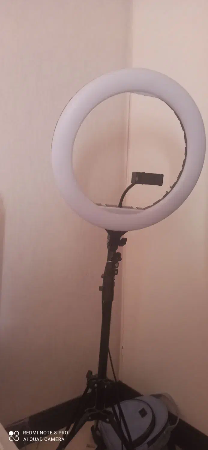 رینگ لایت حرفه ای|دوربین عکاسی و فیلم‌برداری|تهران, توحید|دیوار