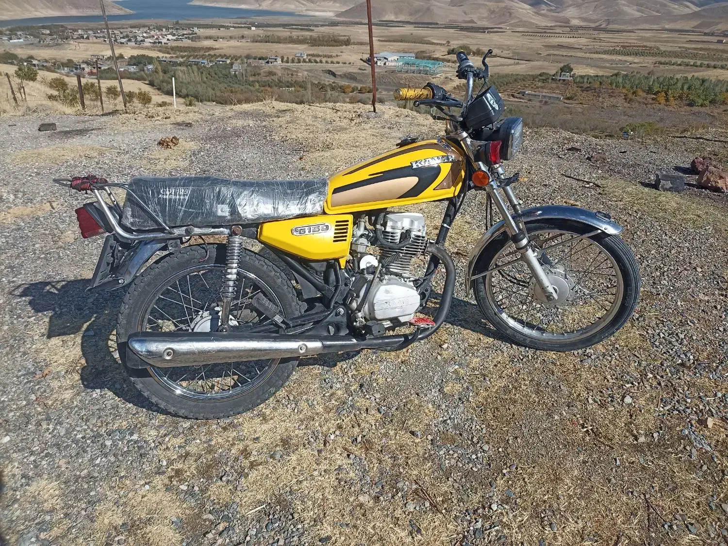 موتور ۱۵۰ مزاییده معاوضه با اسب|موتورسیکلت|ارومیه, |دیوار