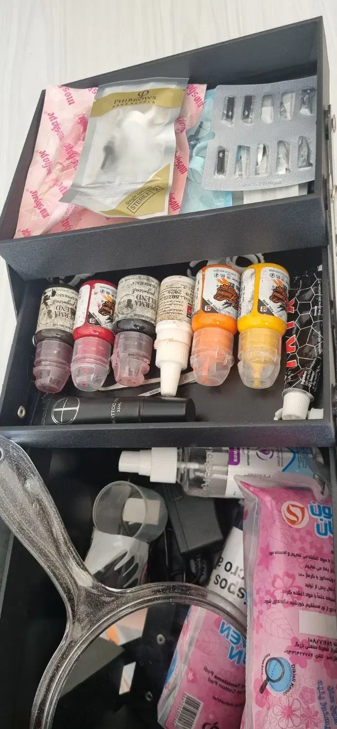 وسایل وکیف آرایش دائم(تتو صورت)|آرایشی، بهداشتی، درمانی|اصفهان, کوی امیریه|دیوار