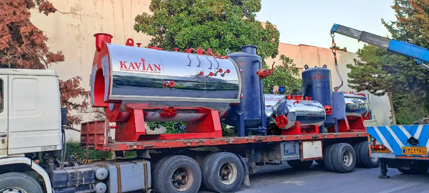 دیگ بخار / بویلر آبگرم / روغن داغ / منبع کویلی|ماشین‌آلات صنعتی|تبریز, |دیوار