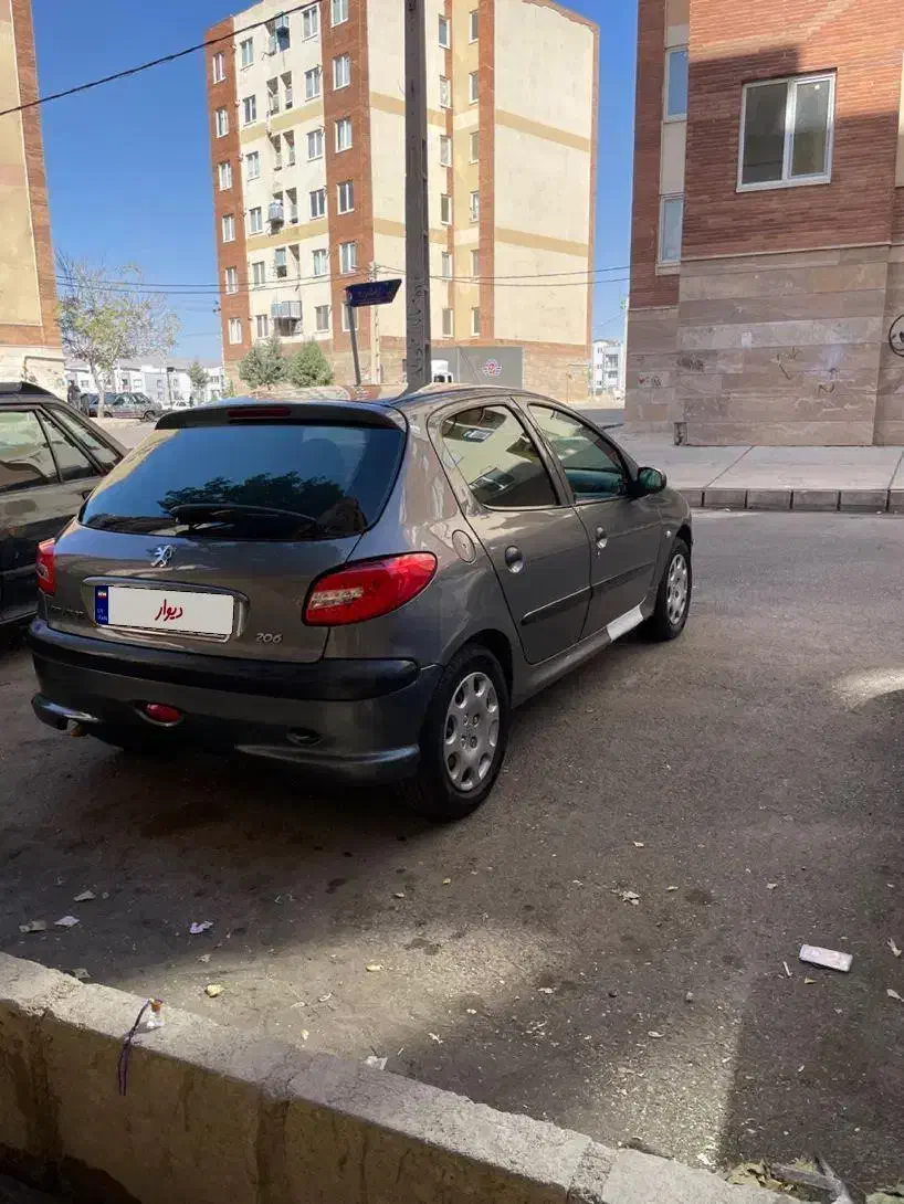 ۲۰۶ تیپ ۲ مدل ۸۴|خودرو سواری و وانت|محمدیه-قزوین, |دیوار