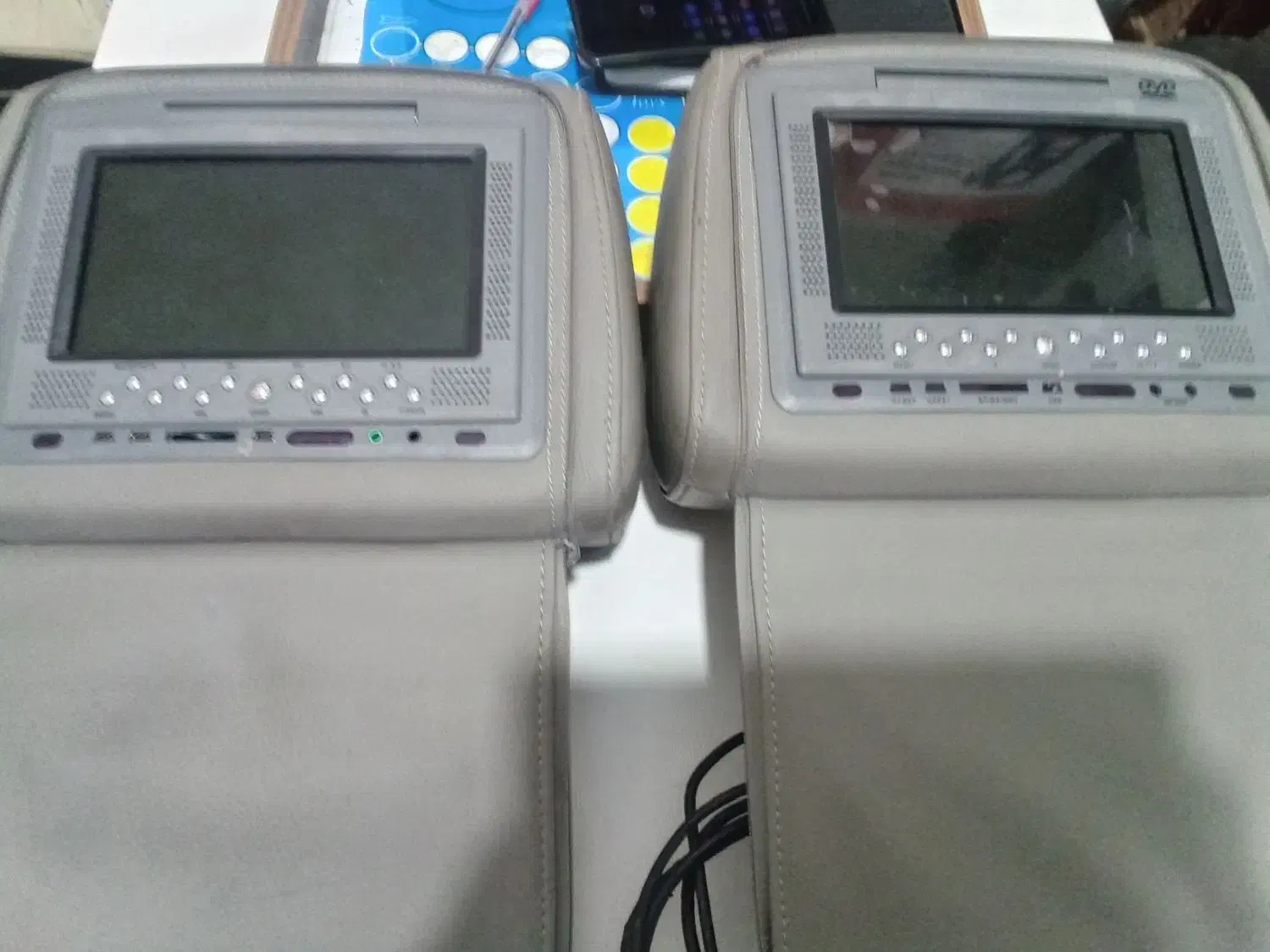 ۲عدد مانیتور سفارشی پشت سری سمند|قطعات یدکی و لوازم جانبی|نیشابور, کشتارگاه|دیوار