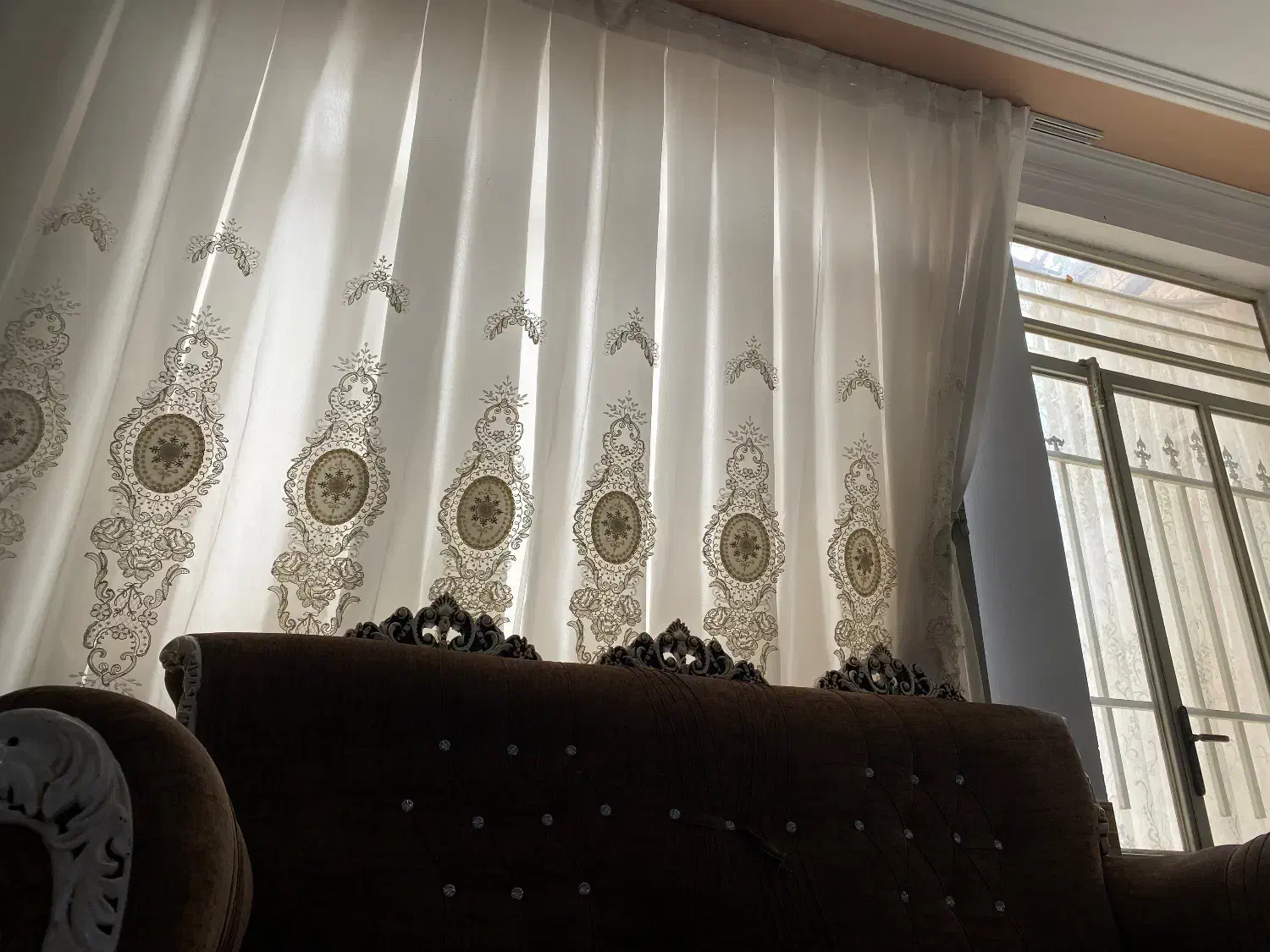 پرده|پرده، رانر، رومیزی|سبزوار, باهنر|دیوار