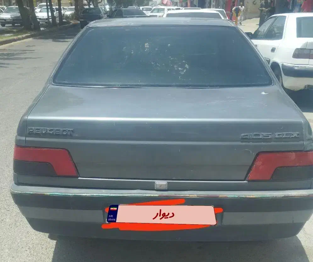 پژو خاکستری مدل ۹۳|خودرو سواری و وانت|ایرانشهر, |دیوار
