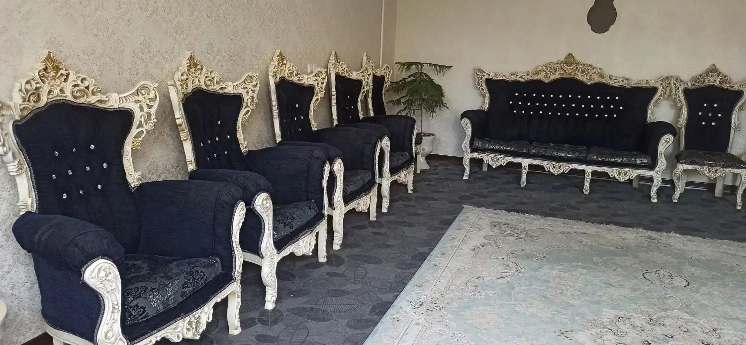 مبلمان ۹نفره|مبلمان خانگی و میز عسلی|نجف‌آباد, فاز ۴ شهرک آزادگان|دیوار