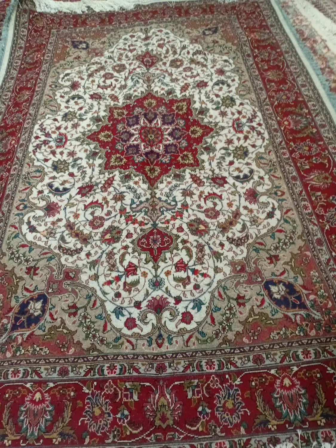 پرده.رج.۲۵.|فرش|تبریز, |دیوار