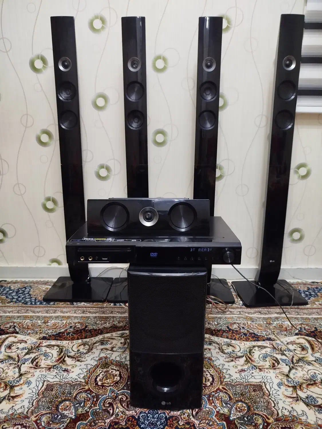 سینما خانگی الجی|سیستم صوتی خانگی|اندیشه, اندیشه فاز ۲|دیوار