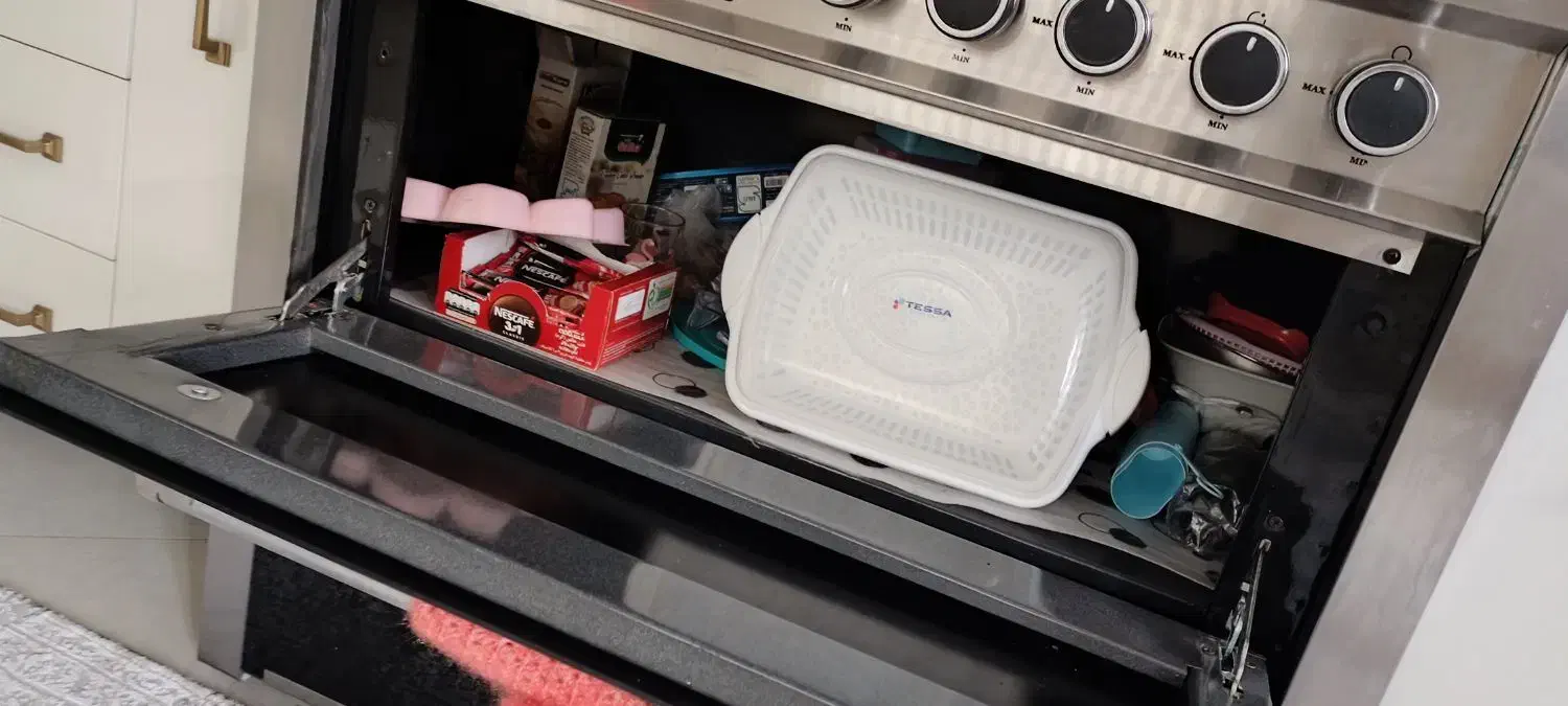 گاز طرح فر پنج شعله سالم و تمیز|اجاق گاز و لوازم برقی پخت‌وپز|قوچان, |دیوار