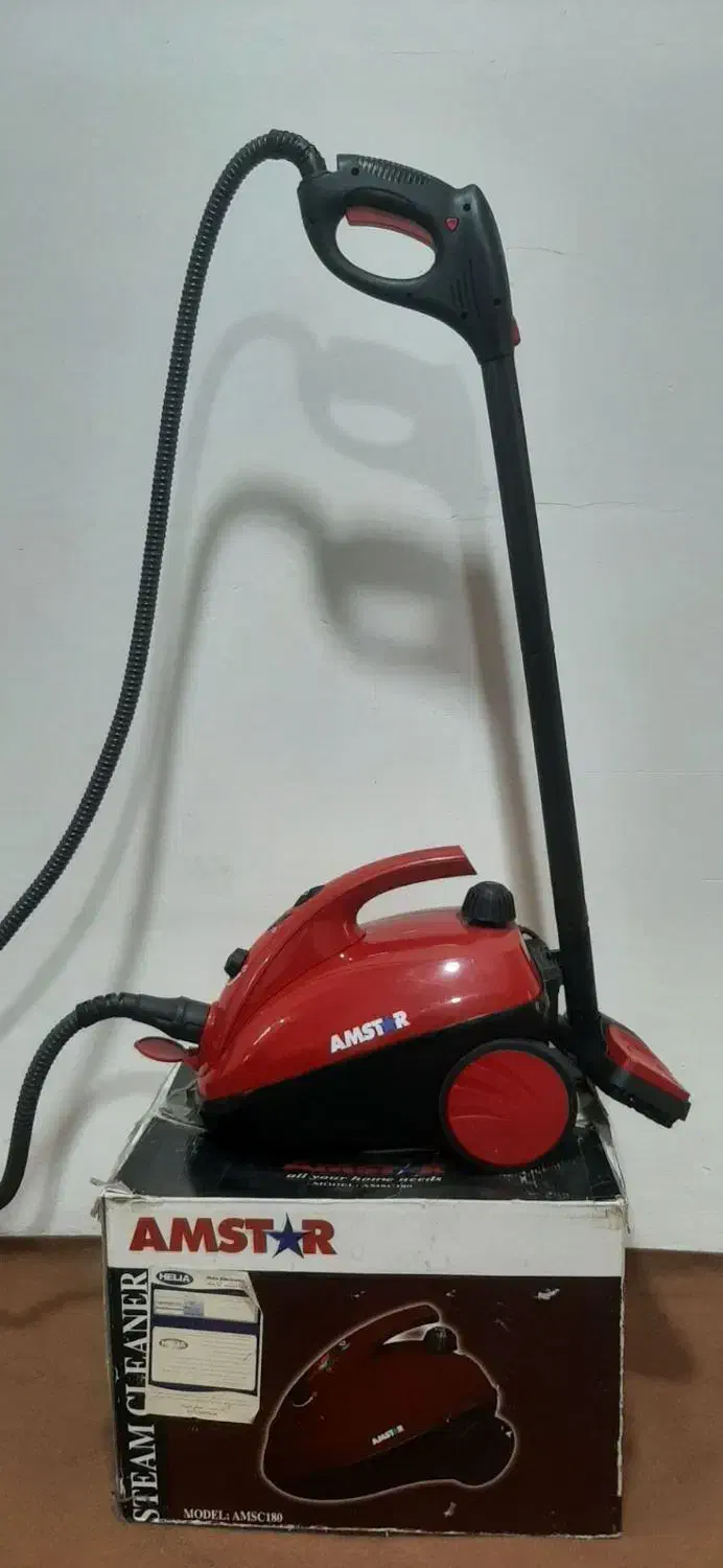 بخارشومدل آمسترنوواصل بالوازم وباکارتن|جاروبرقی، جارو شارژی، بخارشو|کرمانشاه, |دیوار