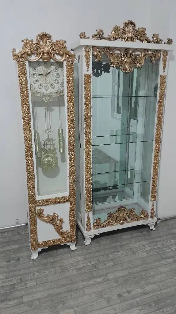 ساعت وبوفه|بوفه، ویترین، کنسول|سلماس, |دیوار