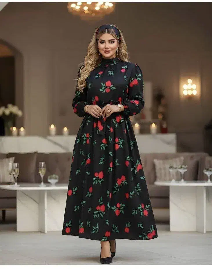 پیراهن و هد بند انار گل ویژه شب یلدا ( کد 20362)|لباس|خمینی‌شهر, |دیوار