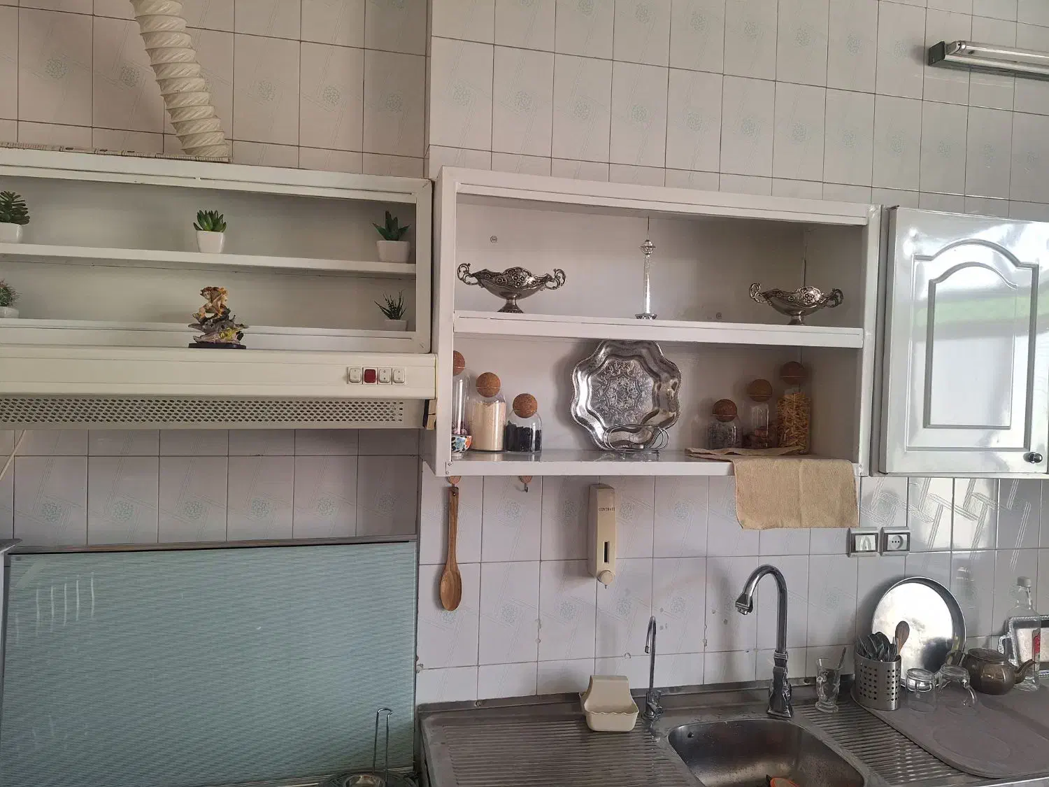 کابینت فلزی|آب‌چکان و نظم‌دهنده ظروف|قوچان, |دیوار