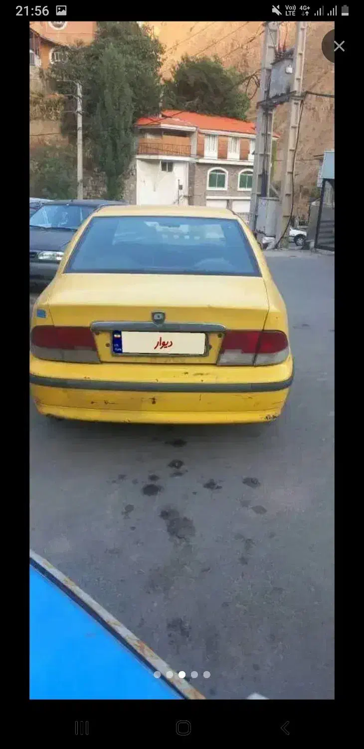 سمند تاکسی عمومی (گردشی) مدل ۸۵|خودرو سواری و وانت|شمشک, |دیوار