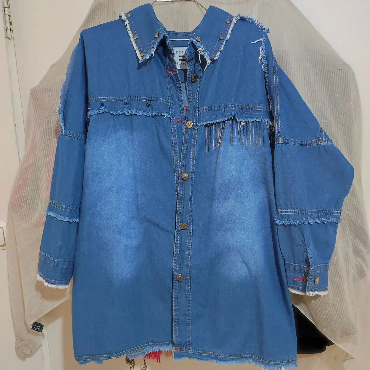 مانتو جین ترک شیک.. نو سایز ۴۶|لباس|کرج, چمران|دیوار