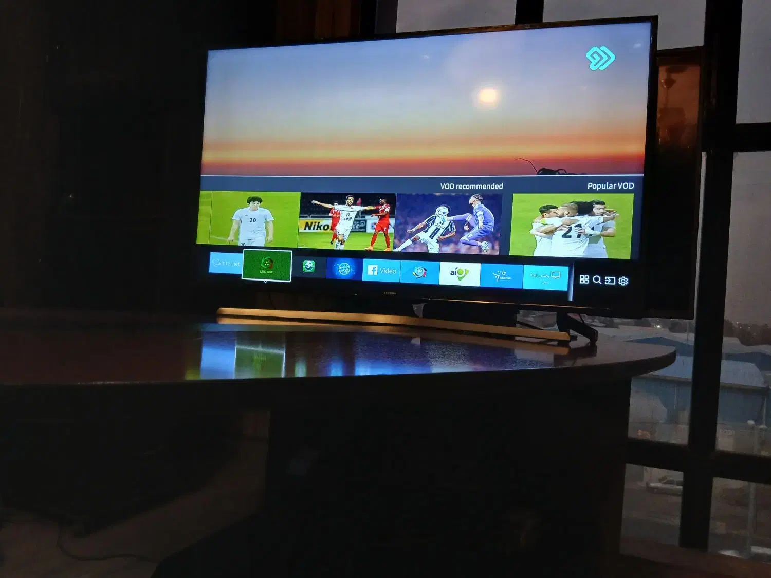 تلویزیون LED سامسونگ 50 اینچ|تلویزیون و پروژکتور|صفادشت, |دیوار