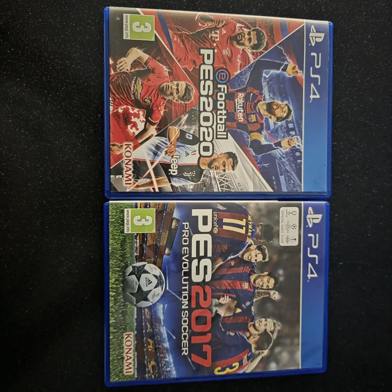 دیسک بازی pes4 و pes5|کنسول، بازی ویدئویی و آنلاین|رشت, پارک شهر|دیوار