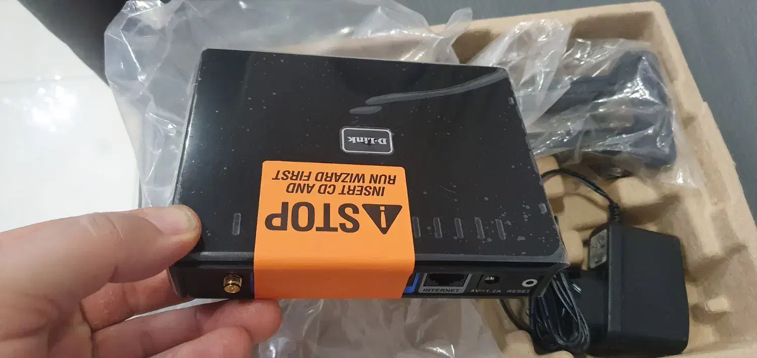 روتر بی سیم خانگی دی لینک N 150|مودم و تجهیزات شبکه|تهران, حسین‌آباد|دیوار